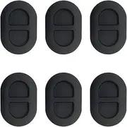 Floor Pan Drain Plug Floor Pan Body Plug Rubber Hole Cover for 2014-2021 Jeep Wrangler JK JL,2020 Gladiator JT 6Pcs