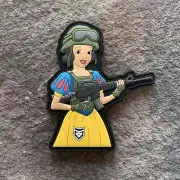 Dwarf Squad Leader Snow White PVC Patch