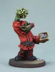 MISTLETOE GOBLIN Reaper Miniatures Holiday Themed REM01661