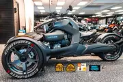 for Can-Am Tire Lettering PERMANENT forRYKER SPYDER raised Sticker SET Fast Ship