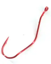 Package of 10 Mustad Slow Death Red Ultra Point Fishing Hooks Choice of Sizes