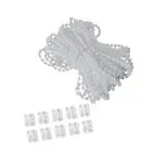 Roller Blind Beaded Chain Roman Shade Blind Chain Cord for Bedroom Office