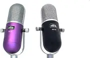 [HeiL] Sound PR-77D Vintage Microphone (Purple) for Podcast, Broadcast, and Studio Recording Applications