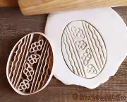 Easter Egg Cookie Cutter Decoration Sweet Holiday Pastry Fondant Dough Biscuit