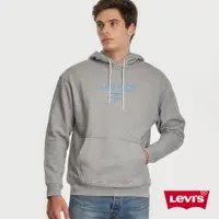 在飛比找蝦皮商城優惠-Levis 重磅口袋帽T 寬鬆休閒版型 復古摩登描框Logo