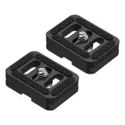 Tripod Quick Release Plate with D-Ring Screw Camera Adapter Mount Model 13, 2pcs