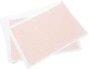 KONTONTY 100 Sheets Graphic Paper Drawing Painting Paper for Coordinate Coordinate Grid Grid Pad Graph Graphing Ruled Study Math Drafting Math Supplies