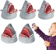 Puppet Toy for Toddler | 5pcs Realistic Sharks Children Puppets for Fingers - Interactive Play Puppets Toys with Stretchable Fun for Theater Show, Stage Performance