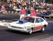 "Glidden & Allen" Bob Glidden 1973 Ford Pinto Pro Stocker PHOTO! #(13b)