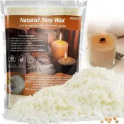 Soy Wax for Candle Making - 430g Natural Soy Wax Flakes Pure Soy Wax Candle M...