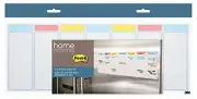 Post-it Dry Erase Planner, 6 x 16 Inches in Royal Modern Antiquity Pattern....