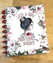 Just a Girl who Loves Books Cover Set 4 use with Classic Happy Planner-