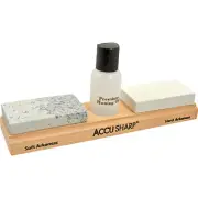 AccuSharp Franklin 2802094 Arkansas Whetstone Knife Sharpening Kit