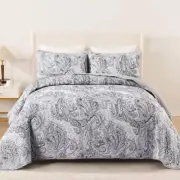 Bianca Sabrina Coverlet Set-Quilted Bedspread Sets (3Pcs)