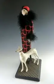 Cloth Art Doll Pattern Class Tutorial “Lillian and Max” by Cindee Moyer