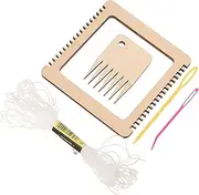 BELLIFFY 1 Set Weaving Tools Set DIY Weaving Board Set for Crafting for Knitting Patterns and Textures for and Easy Darning Random Color