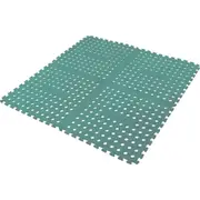 4PK Wildtrak Interlocking Square 60x60cm Foam Floor Mats Outdoor Camping Green