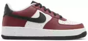 [FD0300-600] Grade School Nike AIR FORCE 1 LOW LV8 'TEAM RED (GS)' 7Y 8.5 WOMENS