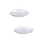 Poached Egg Cooker 4 Egg Poacher Pan Steamed Egg Molds Microwave Poacher