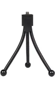 Dericam Webcam Stand,Mini Camera Tripod, Lightweight Adjustable Mini Tripod...