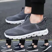 Sports Shoes For Men's Autumn New Outdoor Leisure Flying Weaving Mesh Sports