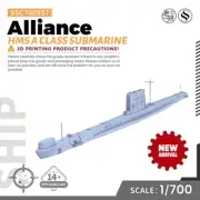 1/700 Military Model Kit HMS A class Submarine Alliance
