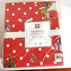 Pottery Barn Teen The Grinch Organic Cotton Percale Festive Queen Sheet Set