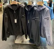 PRADA MEN JACKET SGA242 Small NEW with TAG