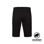 【MAMMUT 長毛象】HIKING SHORTS MEN 輕量彈性健行短褲 黑色 男款 #1023-00121