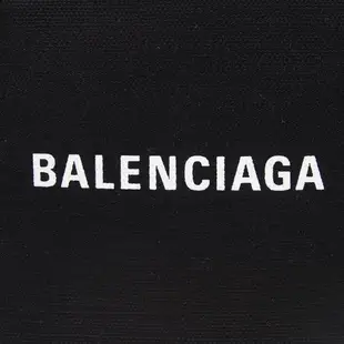 Balenciaga 390346 XS Navy 經典帆布包 黑色 附可斜背長肩帶