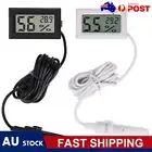 Digital Hygrometer Thermometer Fahrenheit for Reptile Incubator Aquarium Poultry