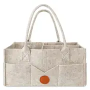 Diaper Caddy Organizer for Baby - Diaper Holder Organizer for Large KHAKI