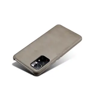 POCO M4 Pro 5G 皮革保護殼牛皮仿真皮紋單色背蓋素色多色手機殼保護套手機套