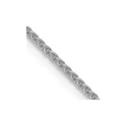 14K White Gold 1mm Wheat