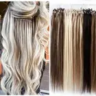 300S THICK Micro Ring Loop Hair Extensions Micro Beads Human Hair 16"-24" Ombre