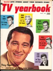 MAG: TV Yearbook #4 1957-Clint Walker-Pat Boone-Jerry Lewis-Perry Como cover-...