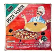 Vintage Sears Electric Pizza Maker Original Box Harvest Gold NEW OLD STOCK