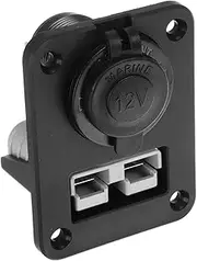 MAGICLULU 1Set Versatile Cigarette Lighter Socket with Installation Panel Easy Setup for Cars Rvs Boats Motorcycles Reliable Cigarette Lighter Receptacle Socket
