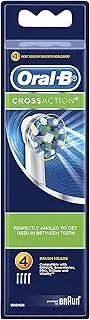 Oral-B Cross Action Replacement Electric Toothbrush Heads Refills, 4 Pack