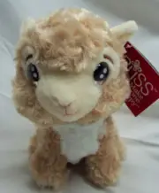 RUSS Li'L Peepers SOFT FLUFFY THE ALPACA LLAMA 8" Plush STUFFED ANIMAL Toy NEW