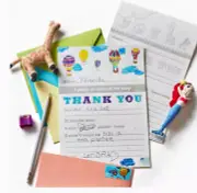 New Kids Thank You Note Kit Help with Manners Made in USA