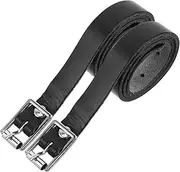 TOGEVAL Equestrian Spurs for Boots Adults Spurs Straps Pu Stainless Steel Versatile Design for Riding