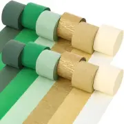 12 Rolls Crepe Paper Streamers 12 Colors Streamers Party Decorations Crepe Pa