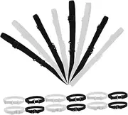 [HORIALENCE] 20pcs Adjustable Extension Straps for Bow Tie Holders Versatile Lengthening Straps for Boys and Men for Weddings and Formal Occasions Material Fit