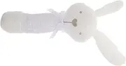 Yardwe Plush Bunny Cartoon Rattle for Boy Girl Plaything with Auditory Stimulation Lightweight and Portable Handheld Rattle Durable and Safe Design for Interactive Playtime