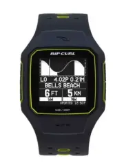 RIP CURL SEARCH GPS Series 2 Surf Tide Smart Watch - YELLOW - A1144 RRP$499.99