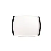 Dexas Concave Silicone 28x37cm Cutting Board - White