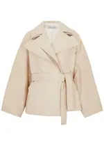 Palmer//harding Transformation Layered Cotton-poplin Jacket - Cream - M M