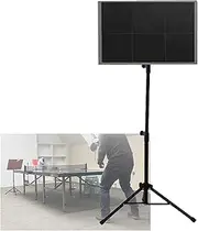 Foldable Table Tennis Rebound Board, Single Self-Study Accessory,Adjustable Practice Tools for Home Gyms Schools Clubs