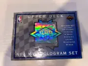 1993 NBA Upper Deck MVP Hologram Set Jordan O'Neal Barkley Ewing Factory Sealed